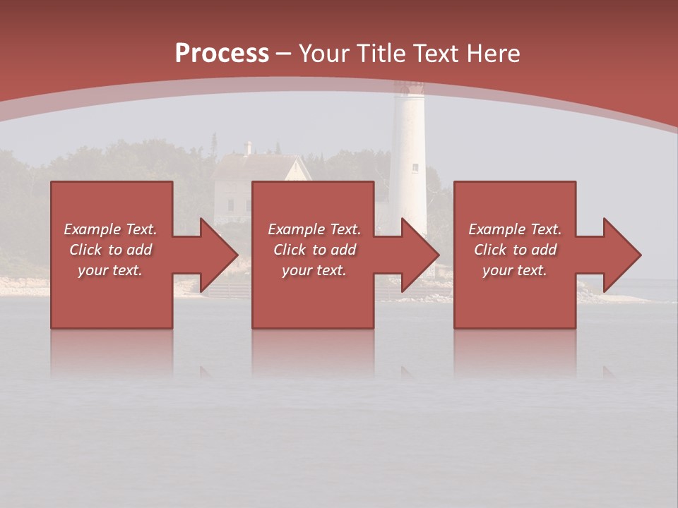 Sky Sleeping Bear Dunes Scenic PowerPoint Template