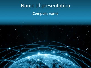 Modern Imaginary Transfer PowerPoint Template