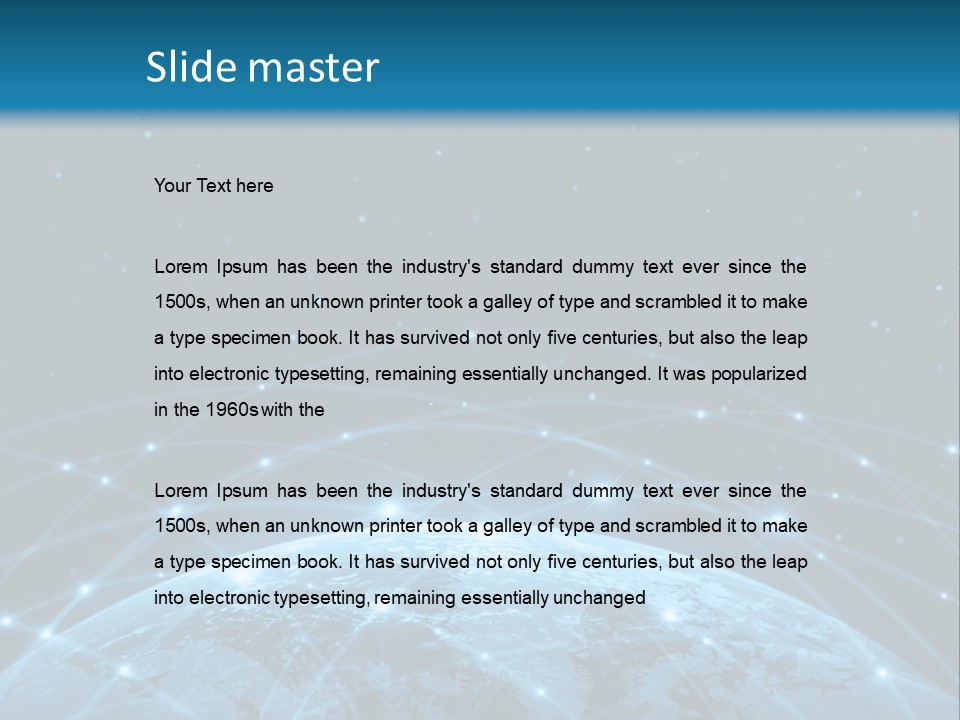 Modern Imaginary Transfer PowerPoint Template