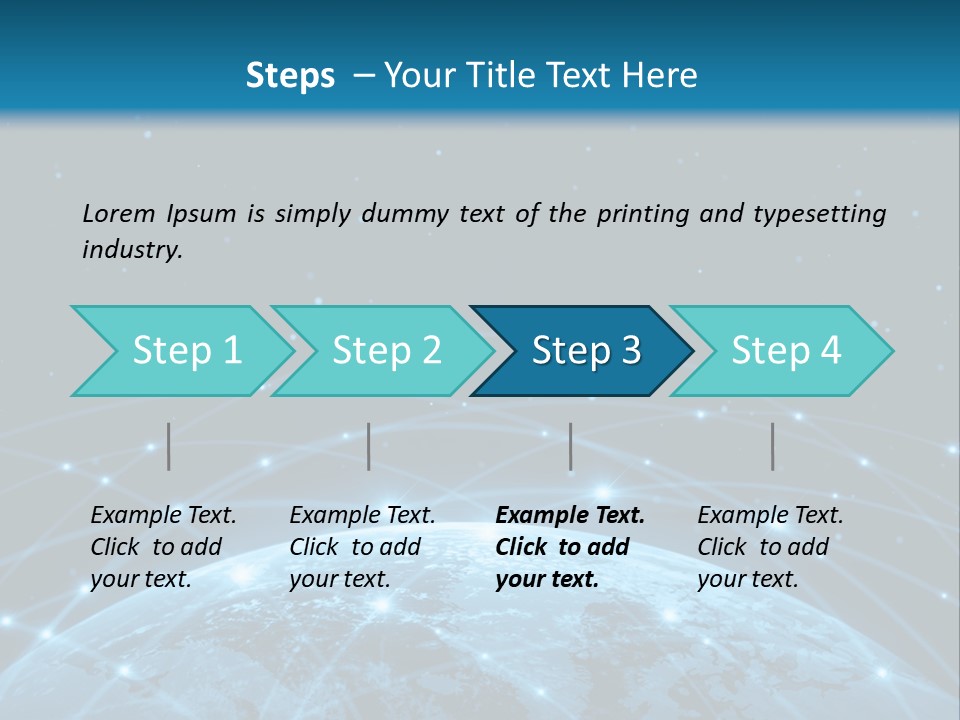 Modern Imaginary Transfer PowerPoint Template