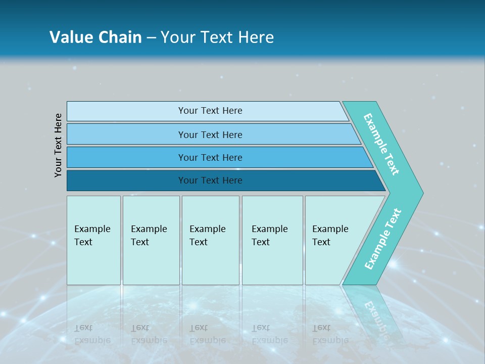 Modern Imaginary Transfer PowerPoint Template