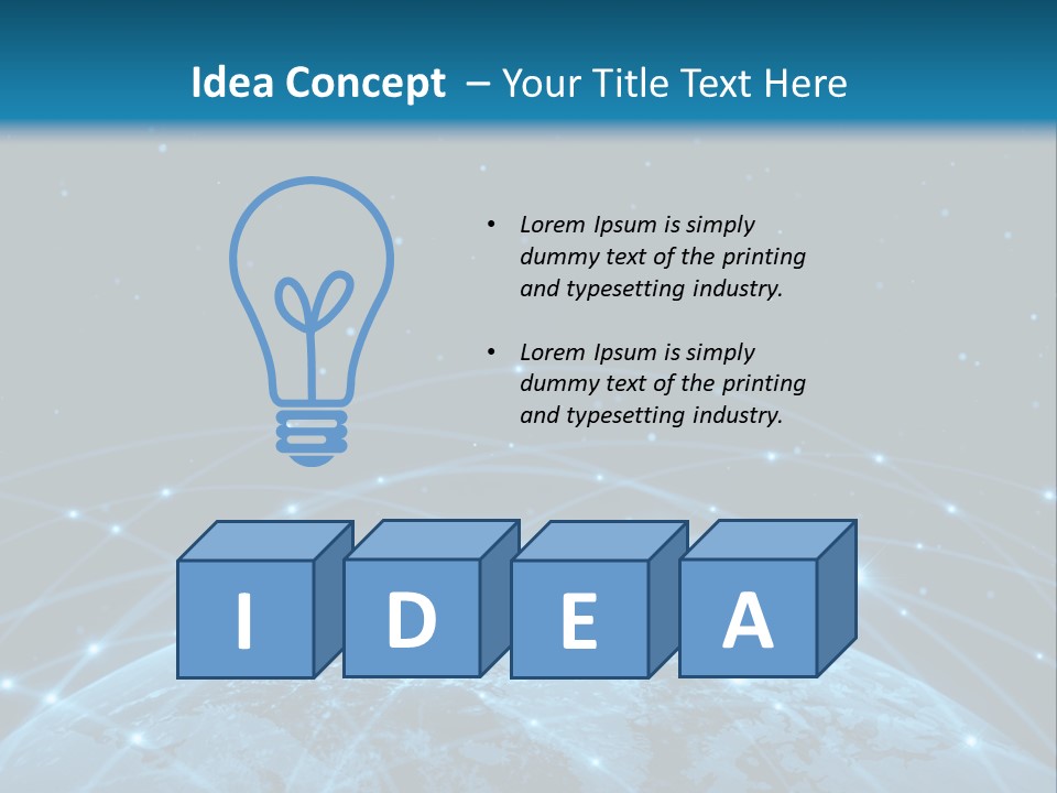 Modern Imaginary Transfer PowerPoint Template