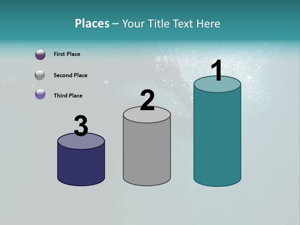Healthy Under Pool PowerPoint Template