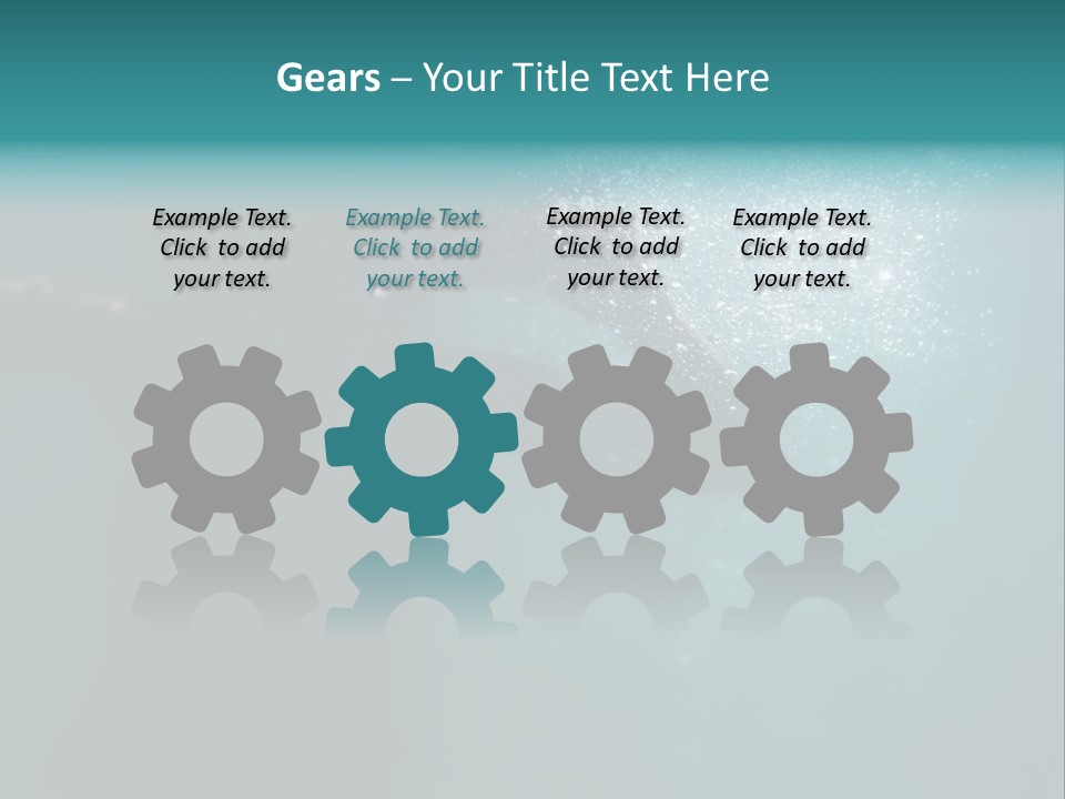 Healthy Under Pool PowerPoint Template