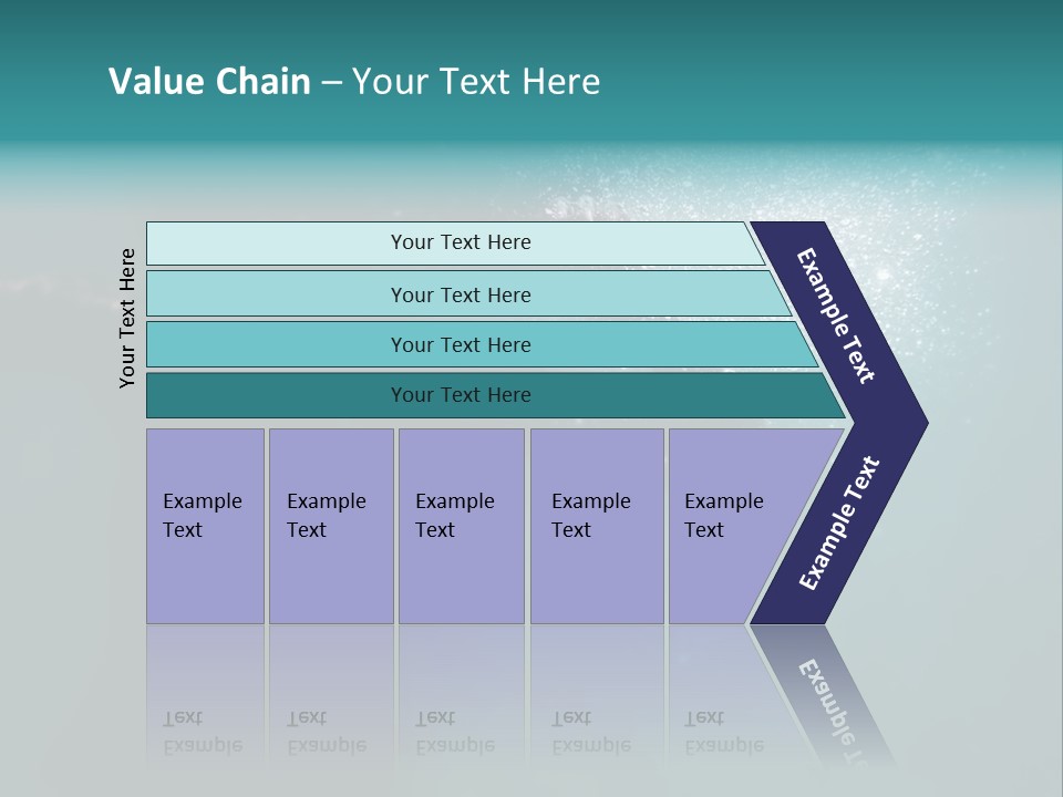 Healthy Under Pool PowerPoint Template