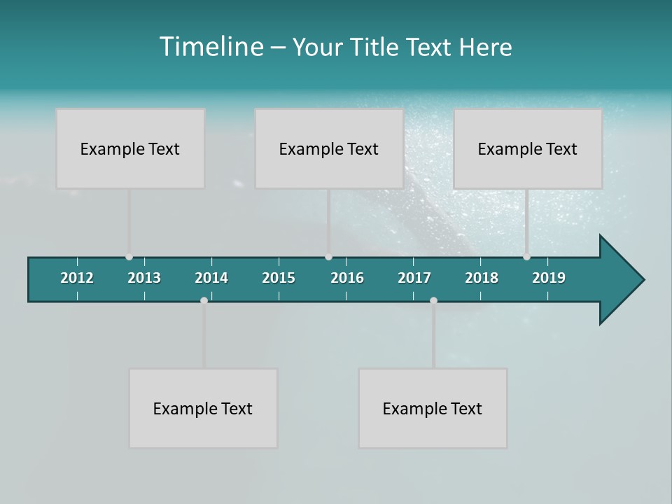 Healthy Under Pool PowerPoint Template