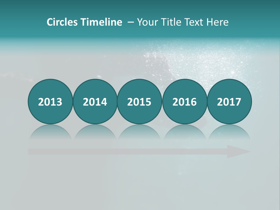 Healthy Under Pool PowerPoint Template