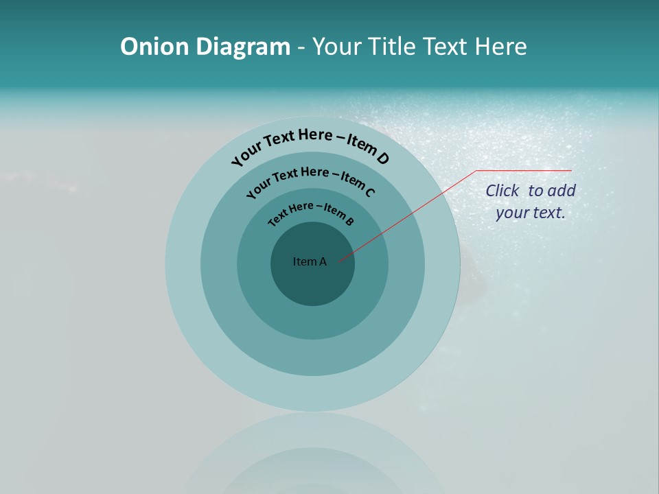 Healthy Under Pool PowerPoint Template