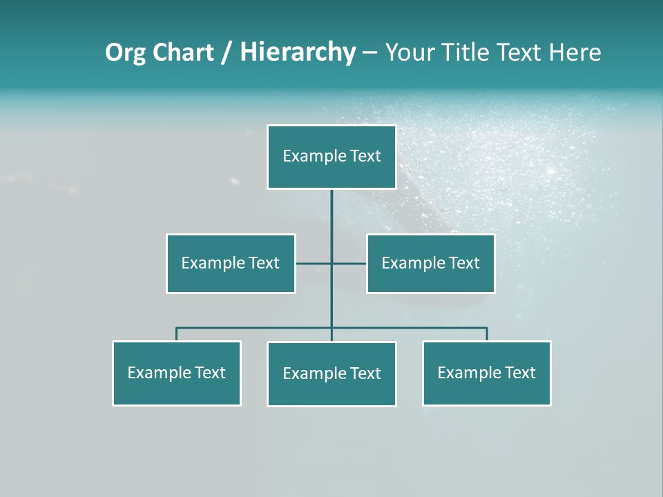 Healthy Under Pool PowerPoint Template