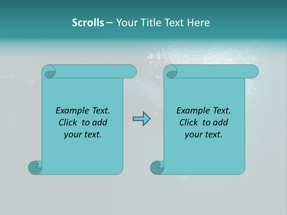 Healthy Under Pool PowerPoint Template