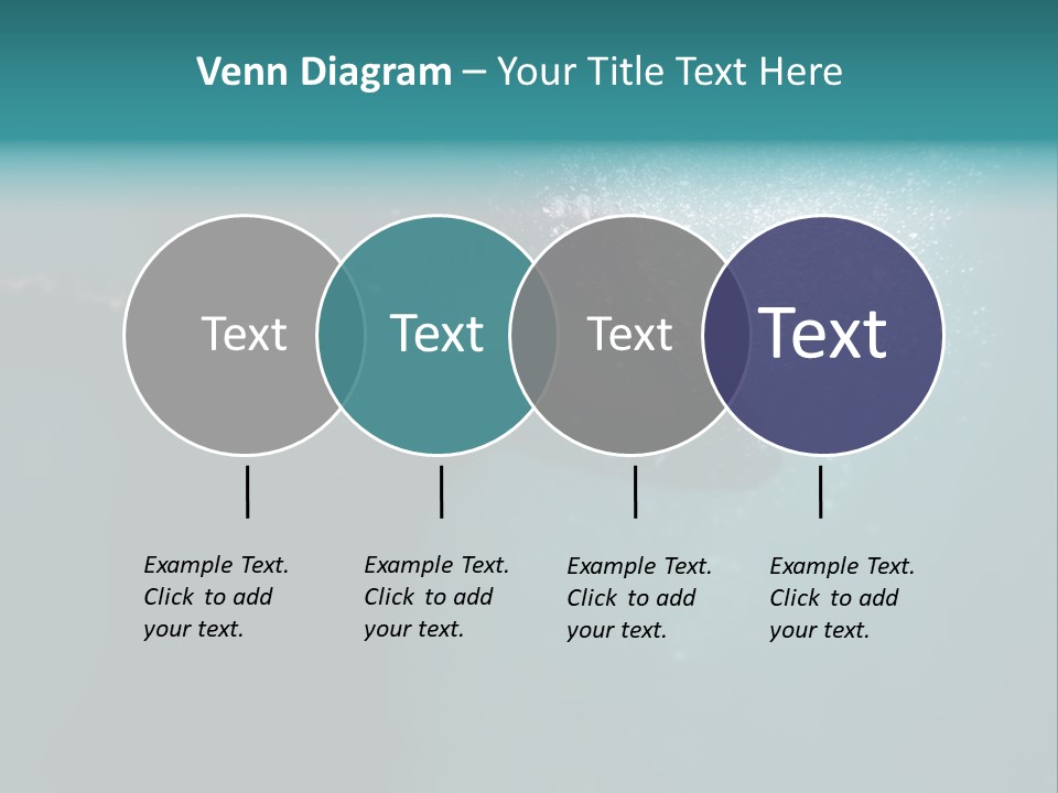 Healthy Under Pool PowerPoint Template