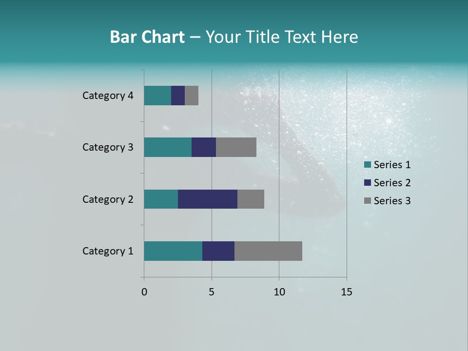 Healthy Under Pool PowerPoint Template