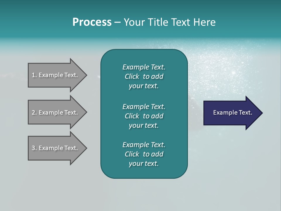 Healthy Under Pool PowerPoint Template