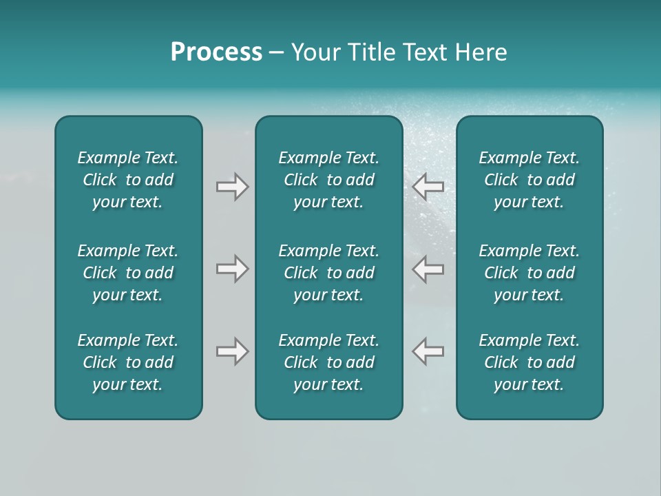 Healthy Under Pool PowerPoint Template