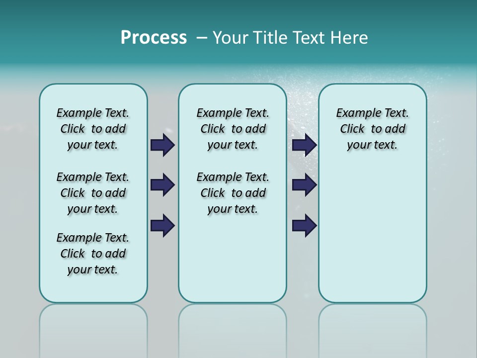 Healthy Under Pool PowerPoint Template
