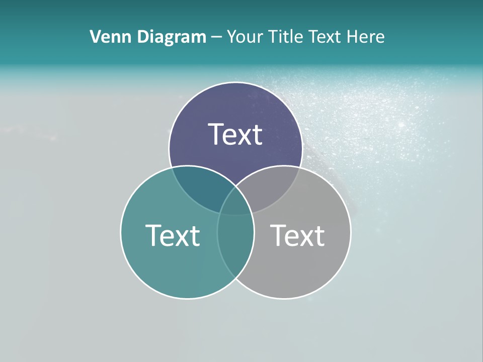 Healthy Under Pool PowerPoint Template