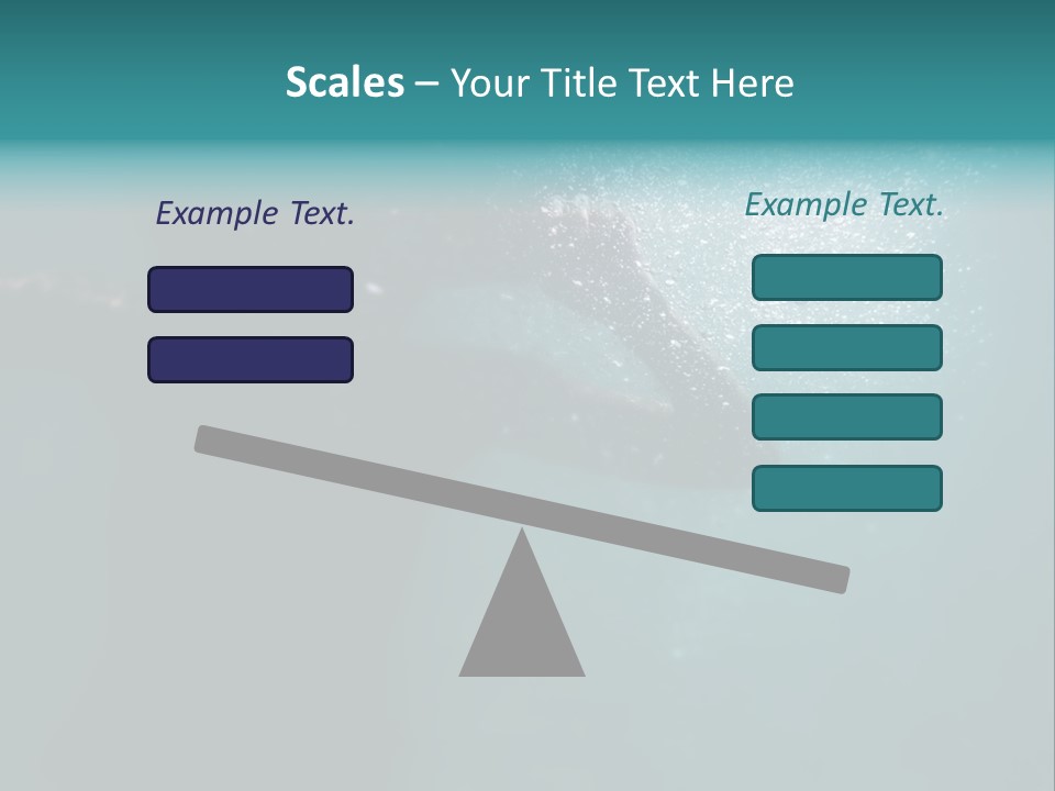 Healthy Under Pool PowerPoint Template
