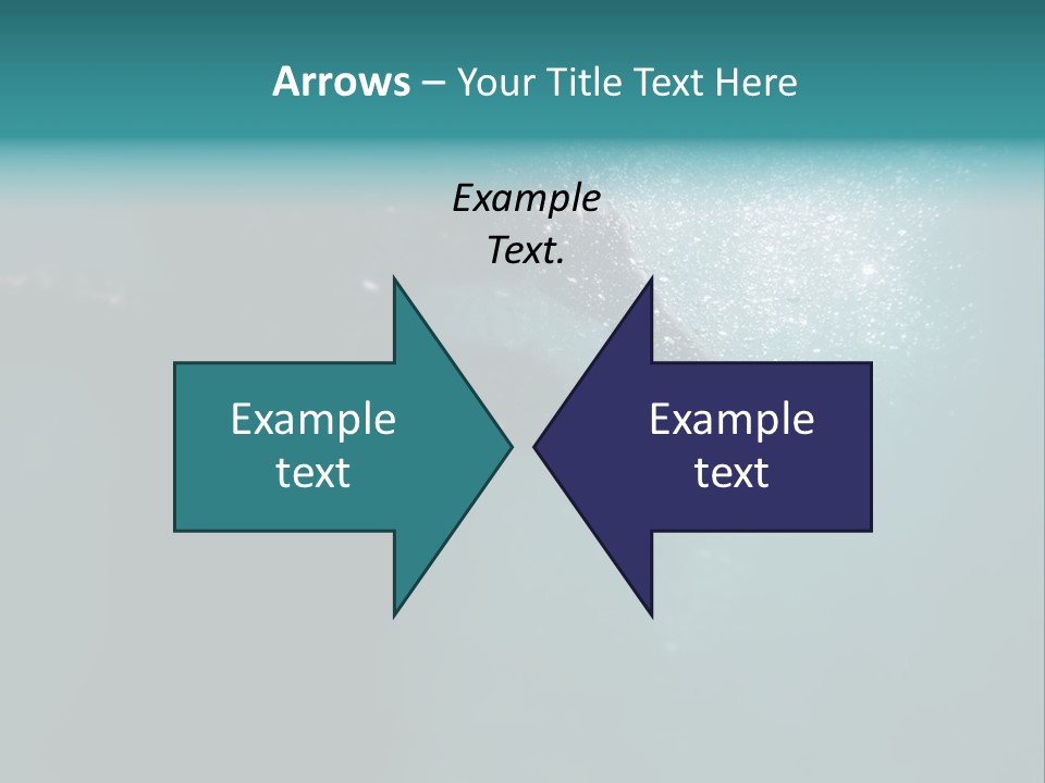 Healthy Under Pool PowerPoint Template