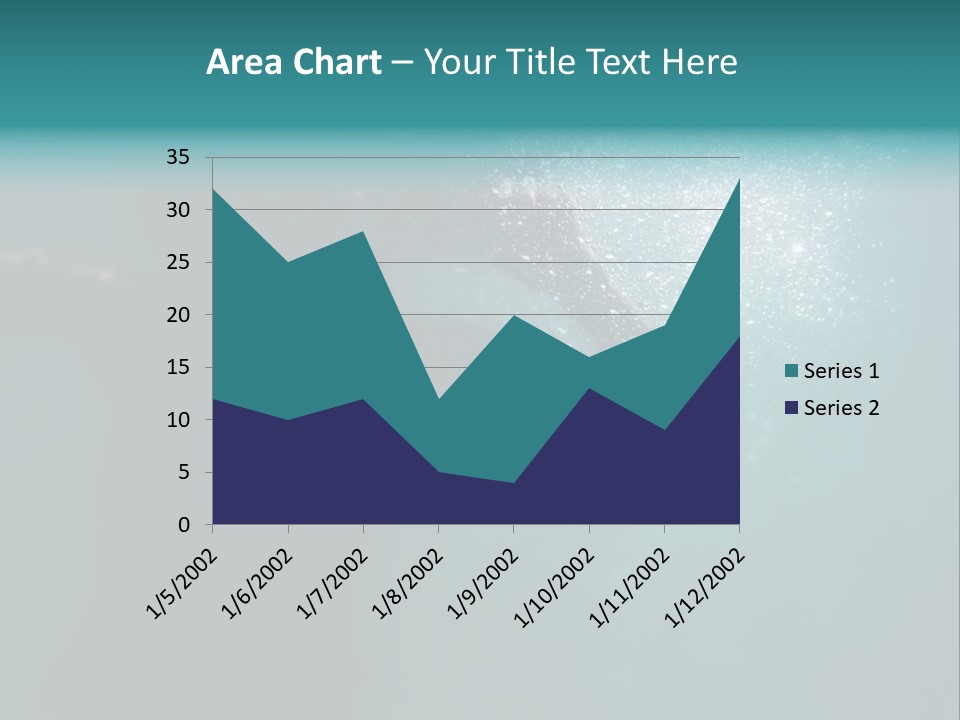 Healthy Under Pool PowerPoint Template