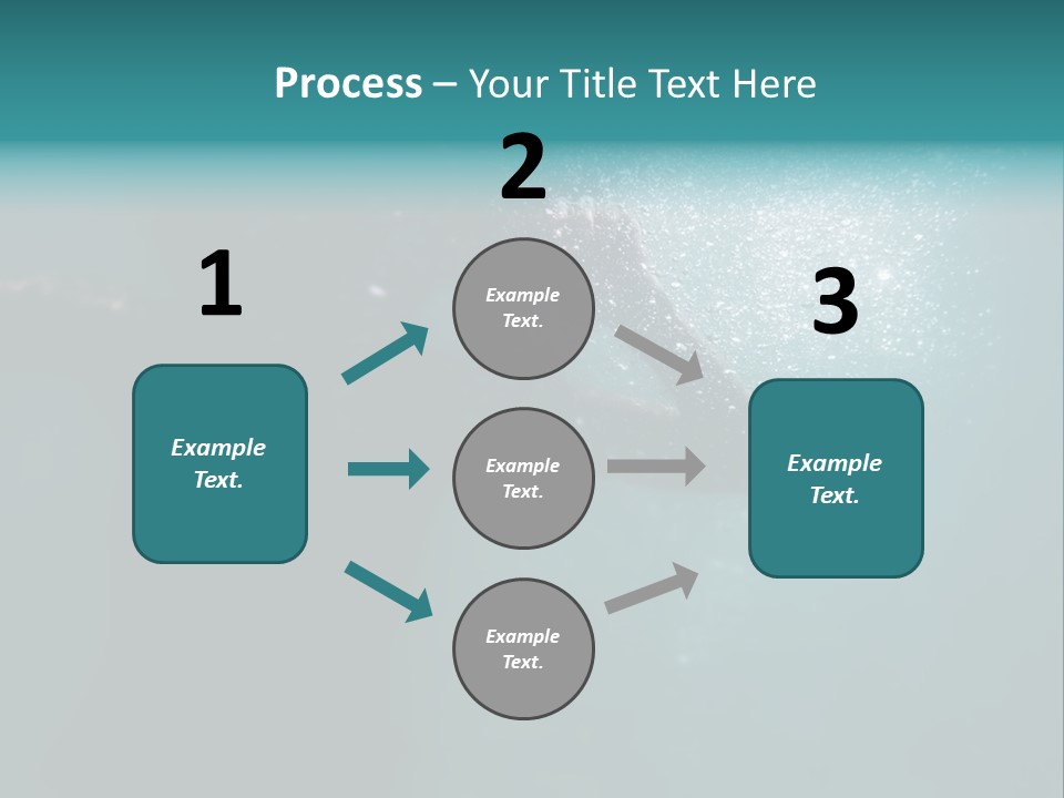 Healthy Under Pool PowerPoint Template