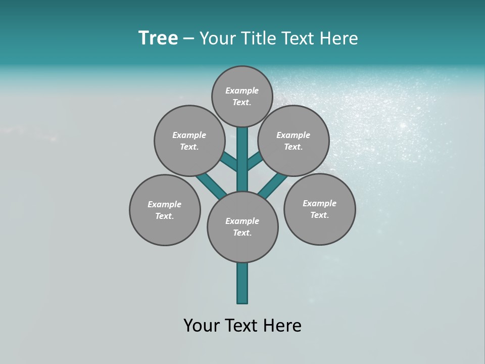Healthy Under Pool PowerPoint Template