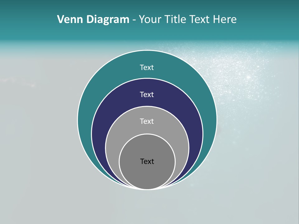Healthy Under Pool PowerPoint Template