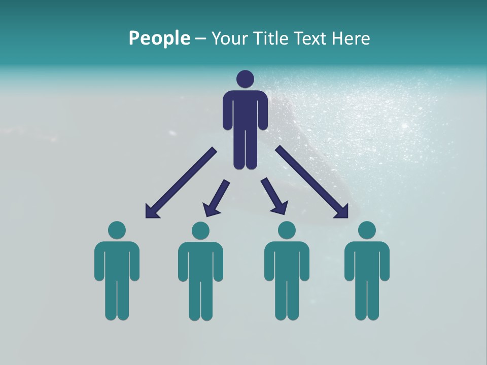 Healthy Under Pool PowerPoint Template