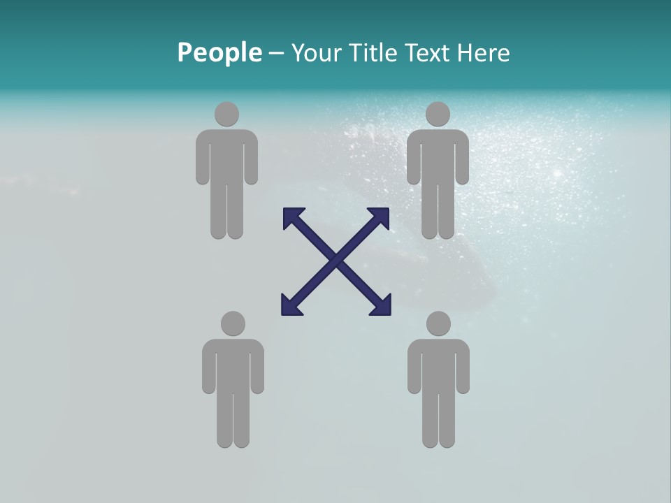 Healthy Under Pool PowerPoint Template