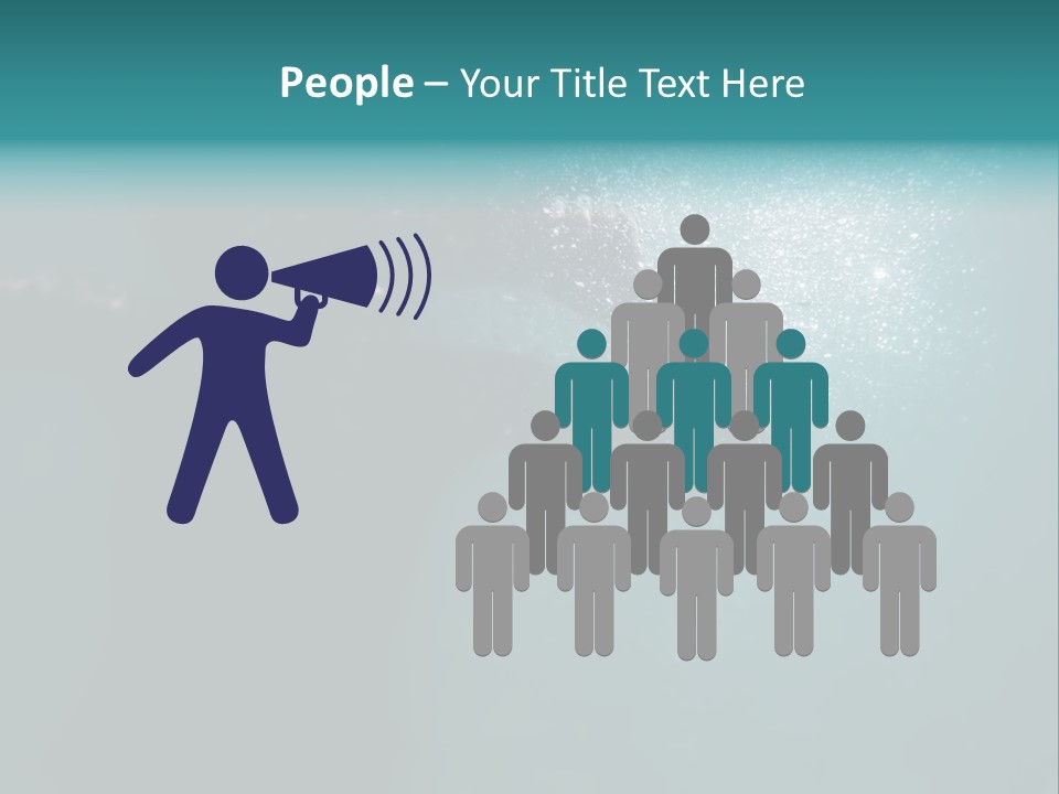 Healthy Under Pool PowerPoint Template