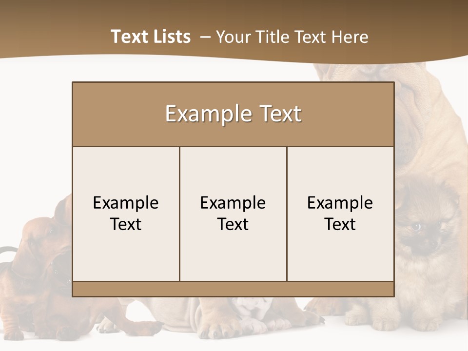 Shar Pei Mammal Background PowerPoint Template