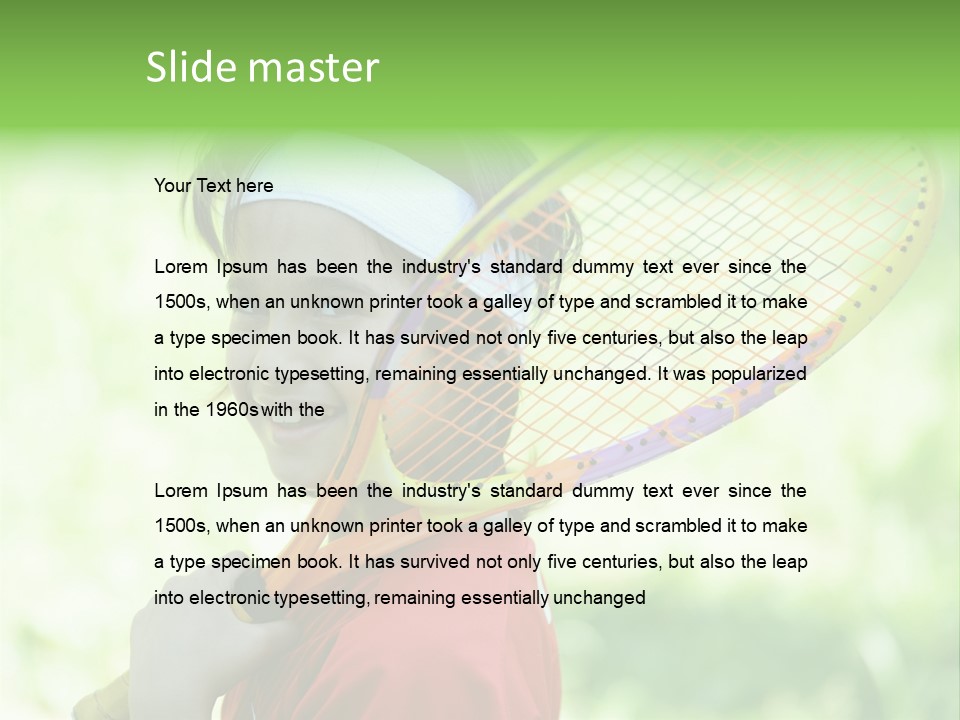 Smile Game Adolescent PowerPoint Template