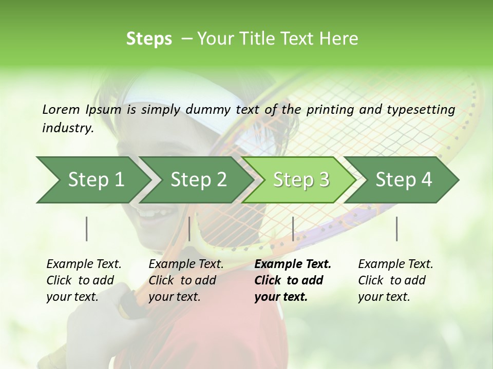 Smile Game Adolescent PowerPoint Template