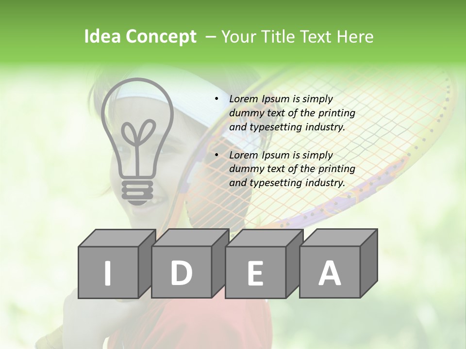 Smile Game Adolescent PowerPoint Template