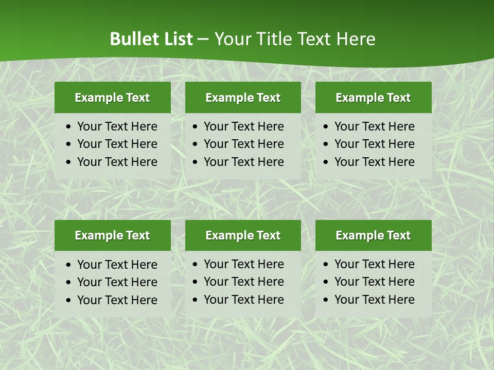 Turf Environment Green PowerPoint Template
