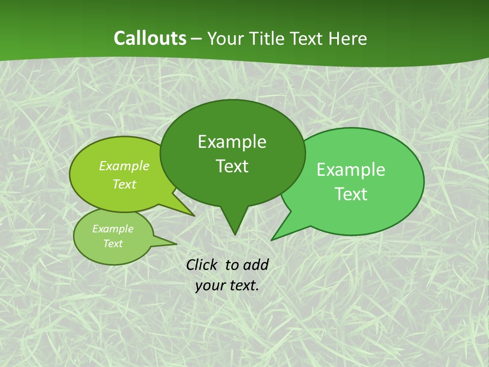 Turf Environment Green PowerPoint Template