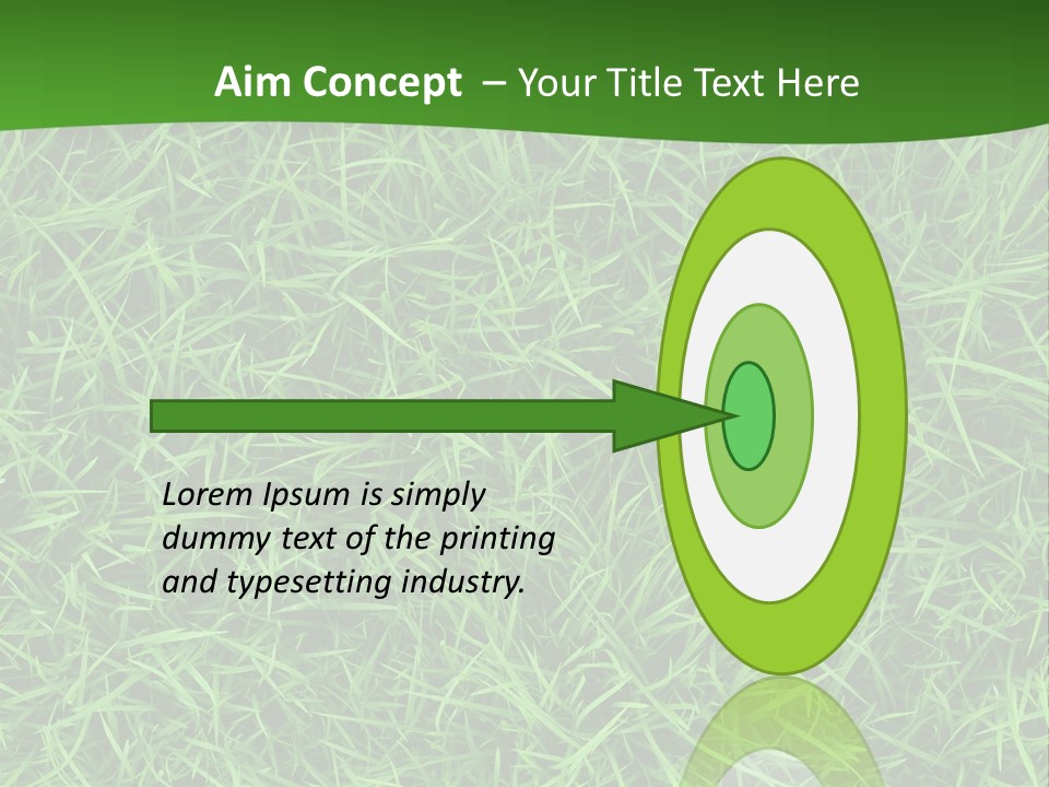 Turf Environment Green PowerPoint Template