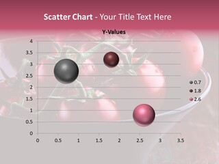 Ripe Fresh Vegetables Tomatoes PowerPoint Template