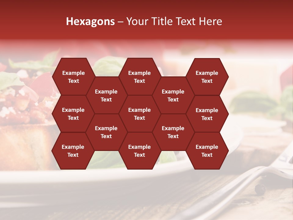 Studio Shot Sauce Baguette PowerPoint Template