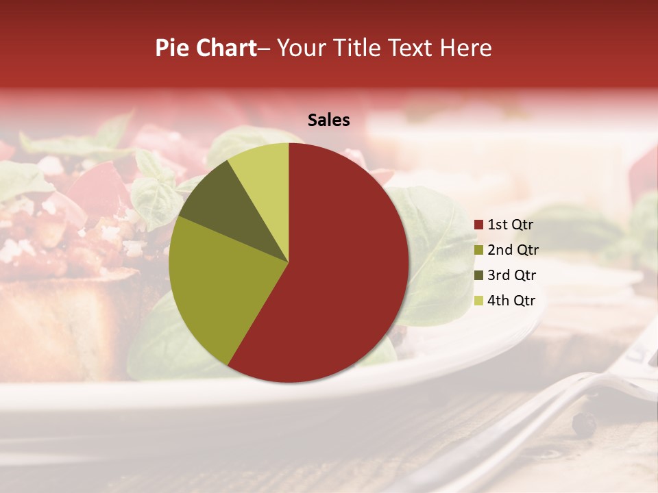 Studio Shot Sauce Baguette PowerPoint Template
