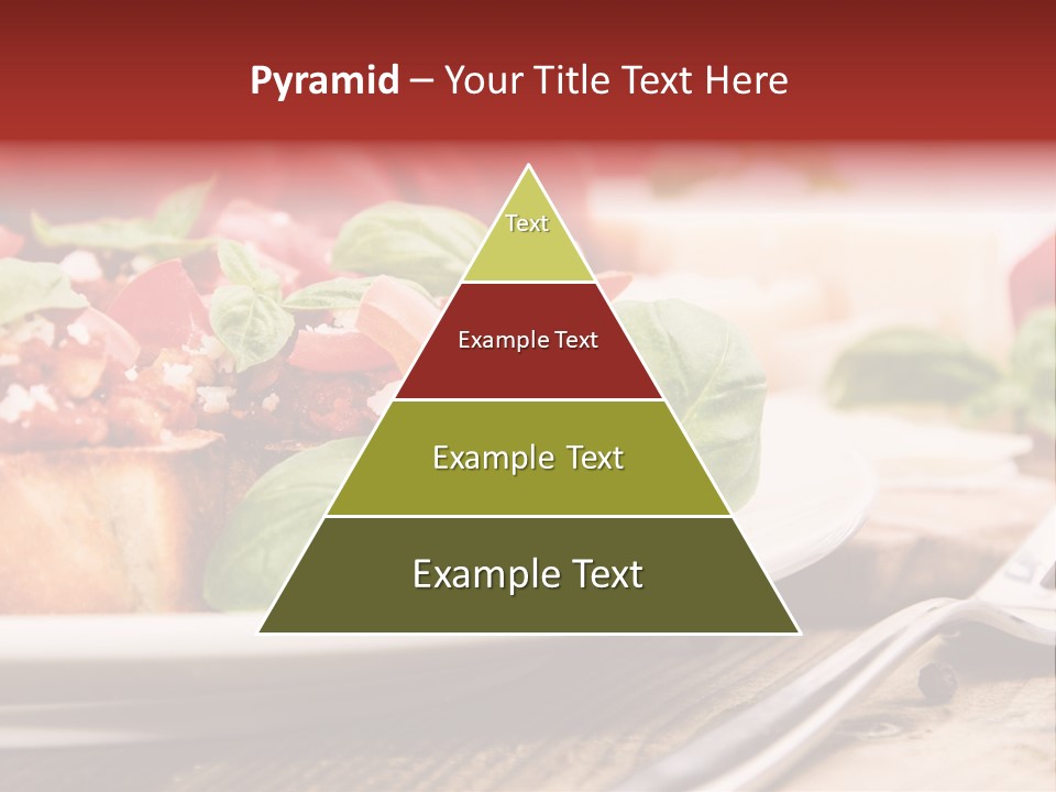 Studio Shot Sauce Baguette PowerPoint Template