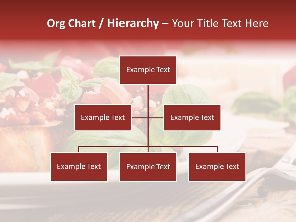 Studio Shot Sauce Baguette PowerPoint Template