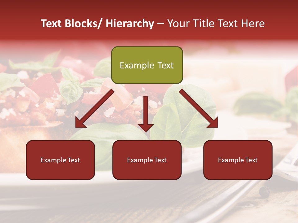 Studio Shot Sauce Baguette PowerPoint Template