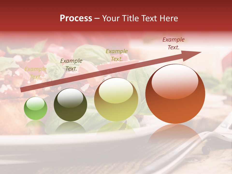 Studio Shot Sauce Baguette PowerPoint Template