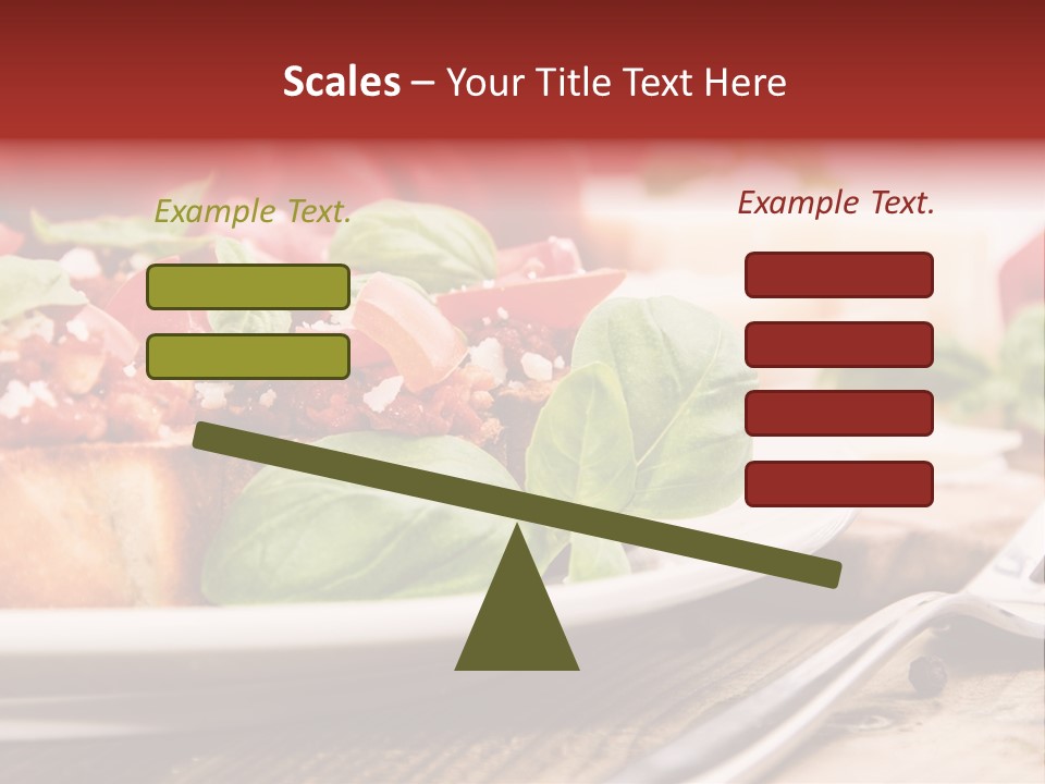 Studio Shot Sauce Baguette PowerPoint Template