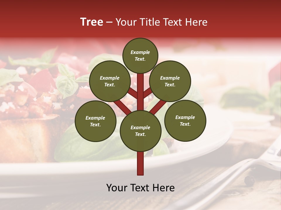 Studio Shot Sauce Baguette PowerPoint Template