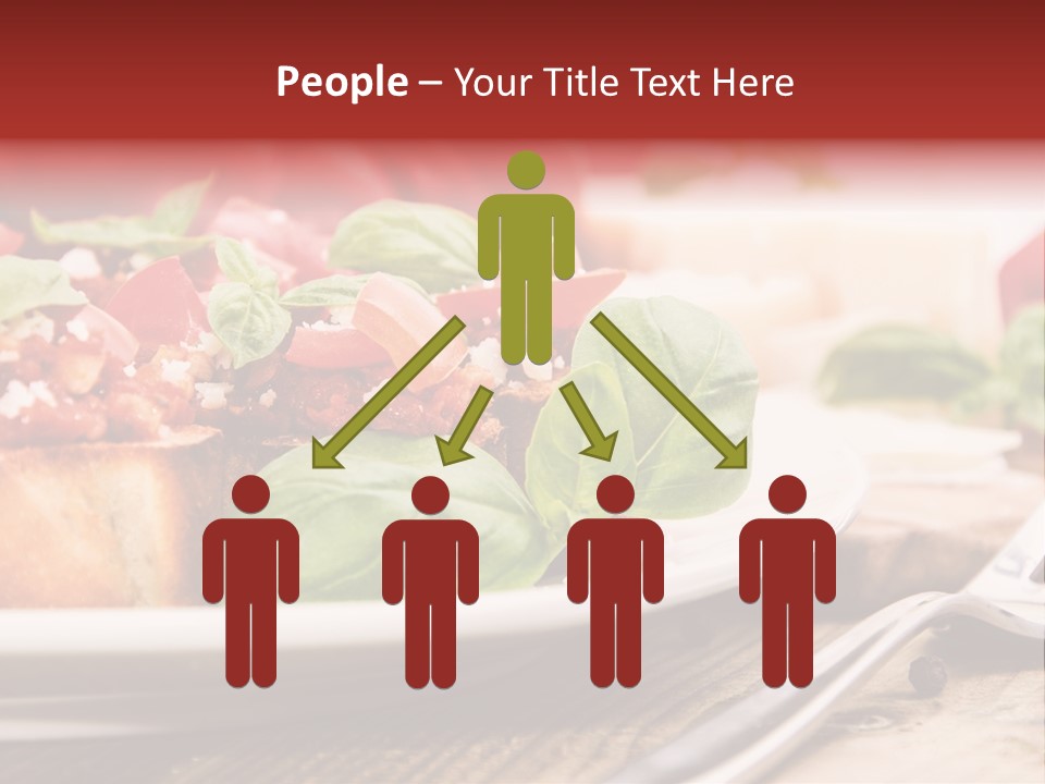 Studio Shot Sauce Baguette PowerPoint Template