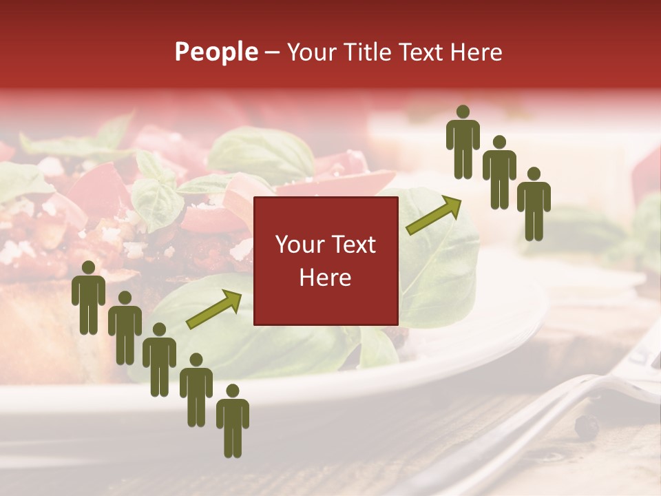 Studio Shot Sauce Baguette PowerPoint Template