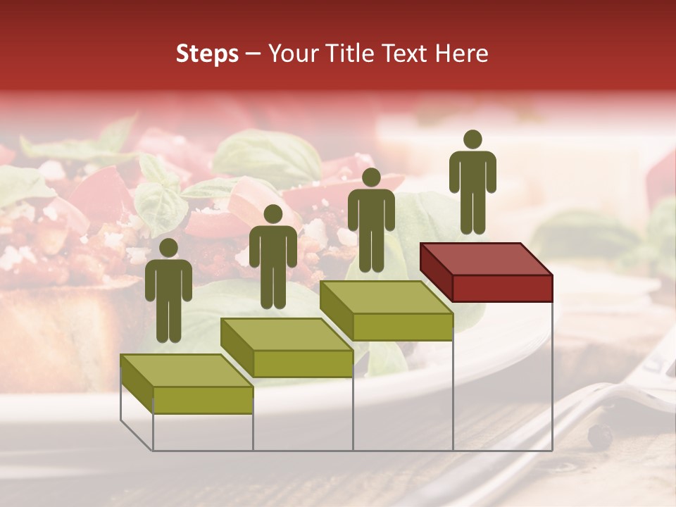 Studio Shot Sauce Baguette PowerPoint Template