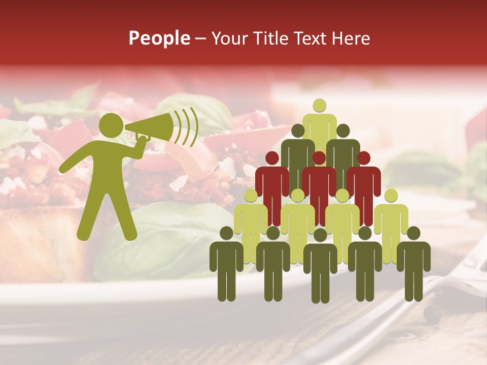 Studio Shot Sauce Baguette PowerPoint Template