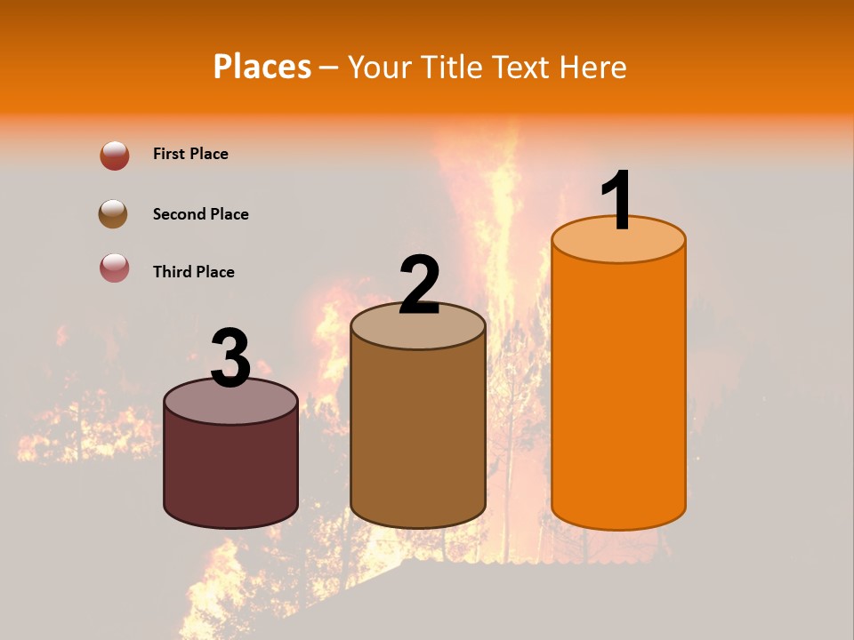 Smoke Forest Natural PowerPoint Template